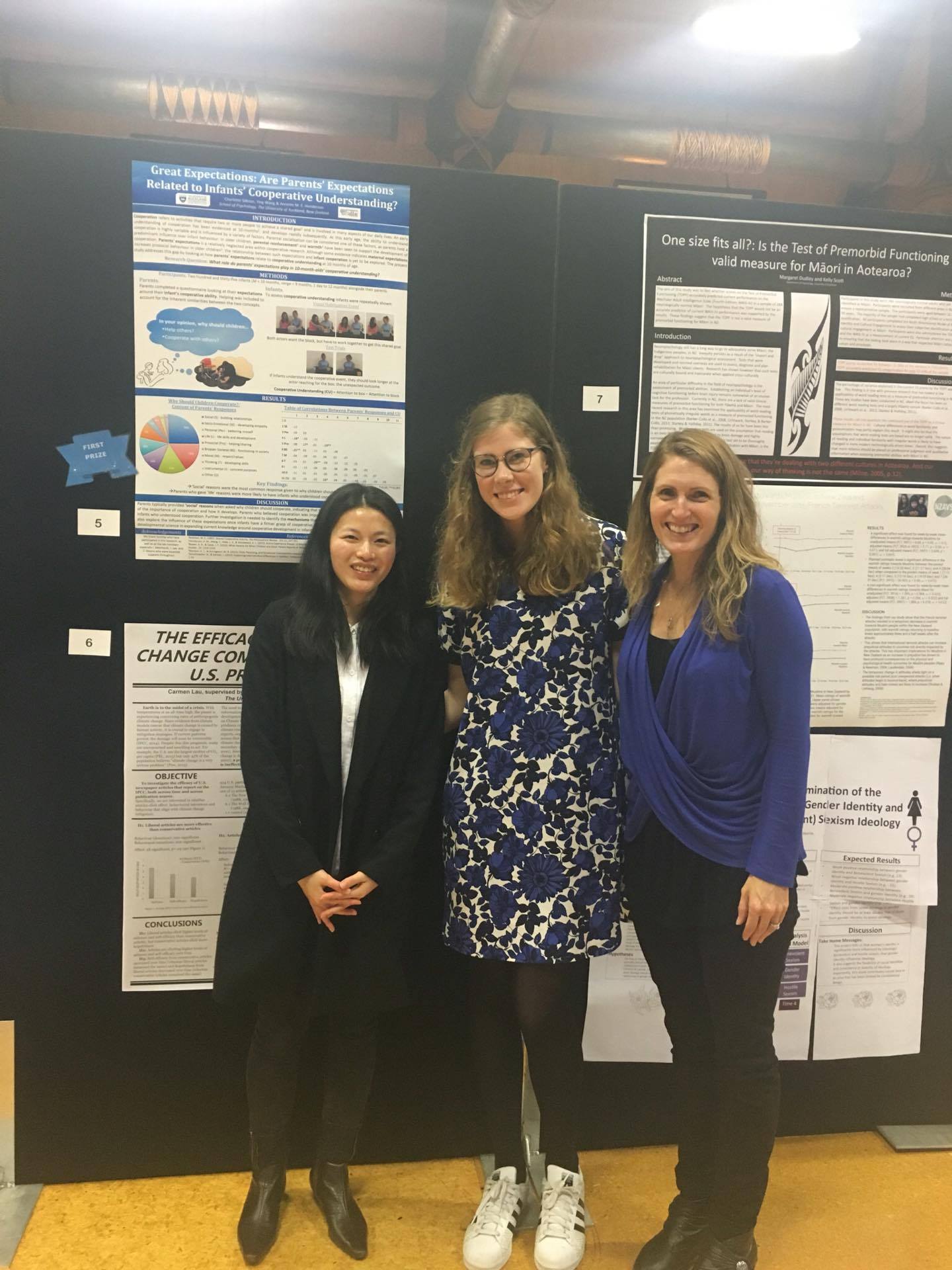 First Place for the Psychology Postgraduate Poster Competition